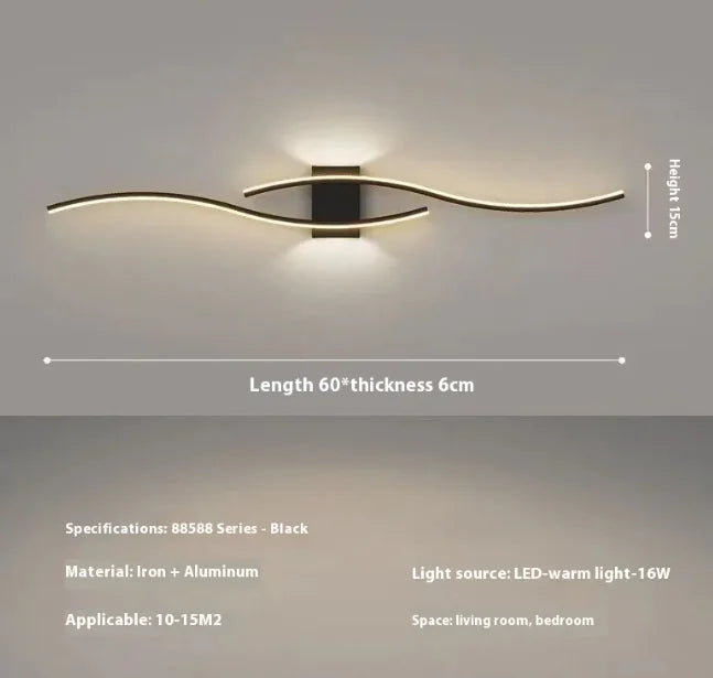 Modern Bedside Wall Lamp – Elegant Decorative LED Light for Home