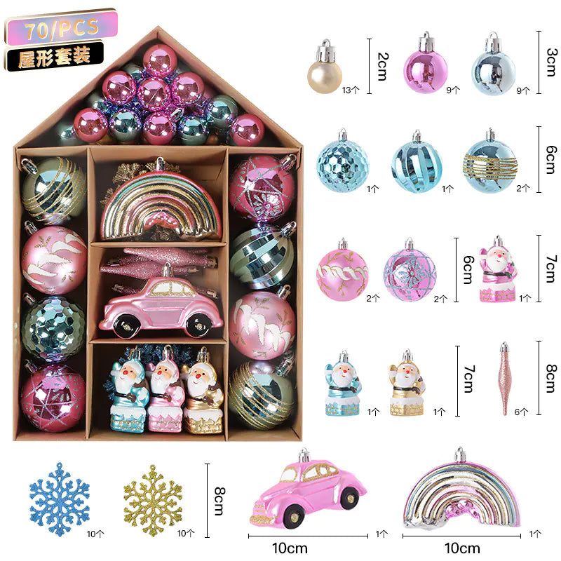 New Cross-Border Christmas Ornament Set – Festive Tree Decorations