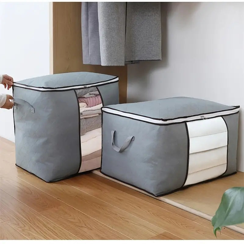 foldable storage bags for clothes- for Organizing Clothes and Blankets