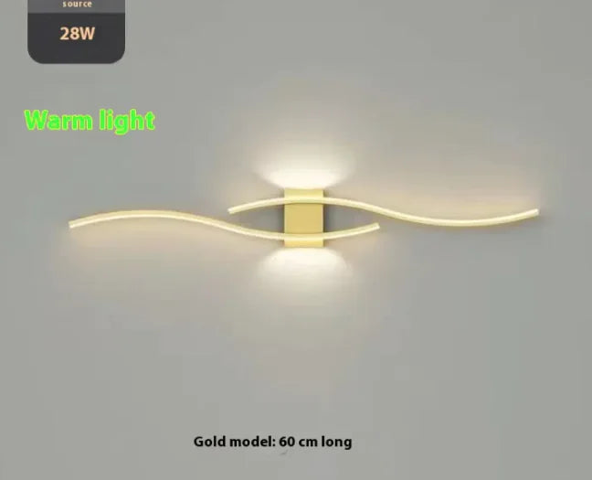 Modern Bedside Wall Lamp – Elegant Decorative LED Light for Home