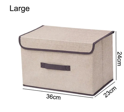 Foldable Storage Box – Durable Organizer for Clothes & Home