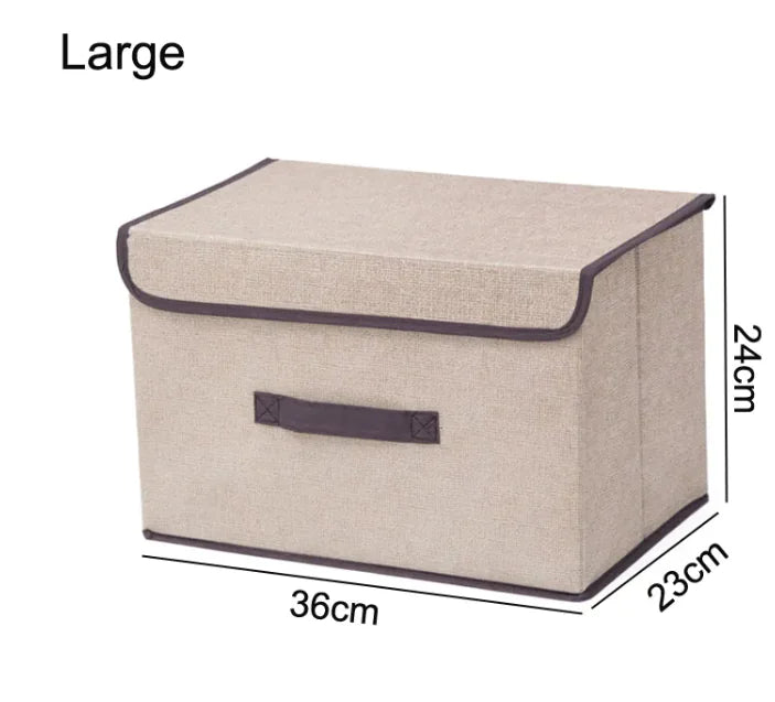 Foldable Storage Box – Durable Organizer for Clothes & Home