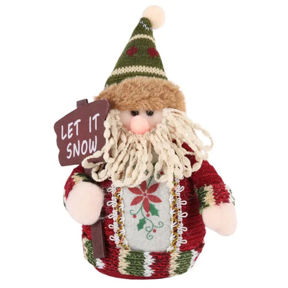 Santa Snowman and Reindeer Christmas Decorations – Tree