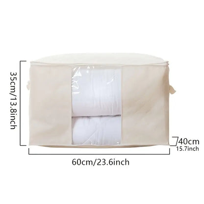 foldable storage bags for clothes- for Organizing Clothes and Blankets