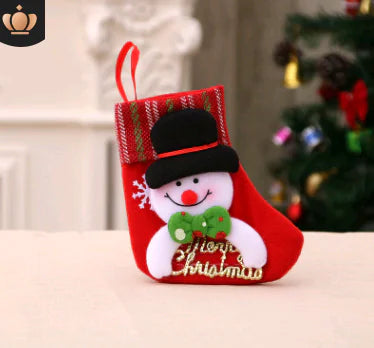 Christmas Decorations – Santa Stockings & Tree Ornaments Set