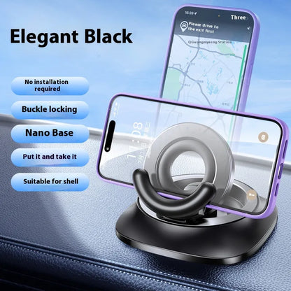 Car Phone Holder for Center Console – 360° Adjustable Mount