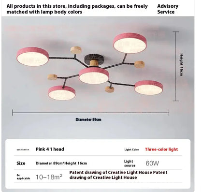 Modern Ceiling Lamp for Living Room | Minimalist Design