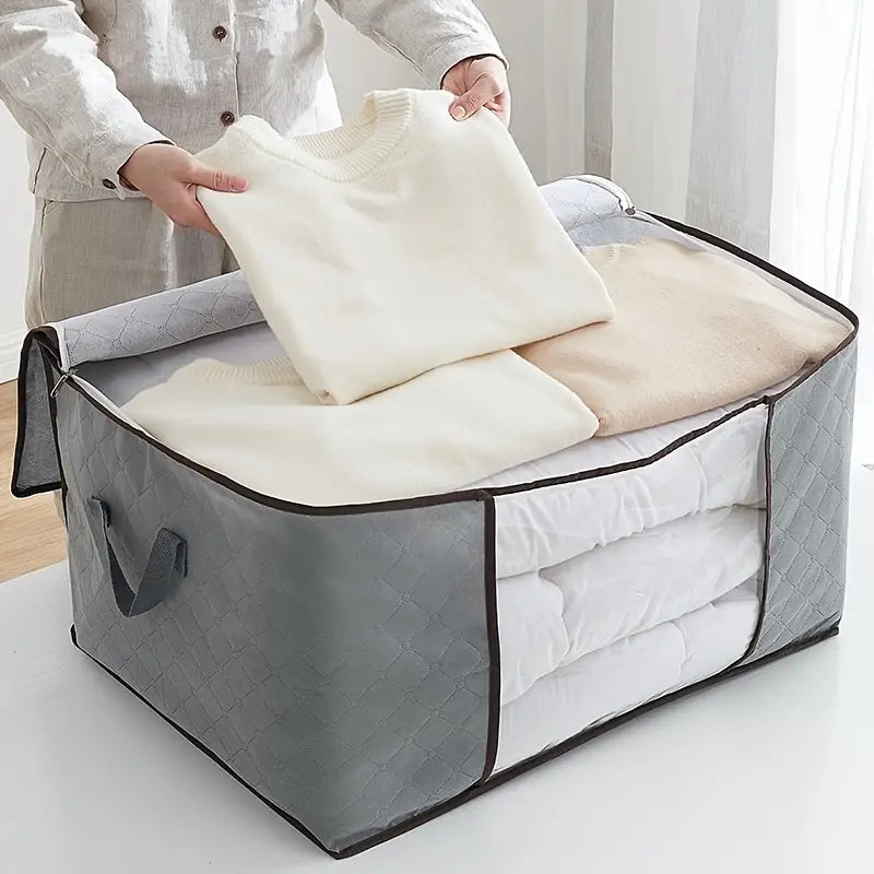 foldable storage bags for clothes- for Organizing Clothes and Blankets