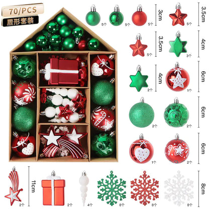 New Cross-Border Christmas Ornament Set – Festive Tree Decorations