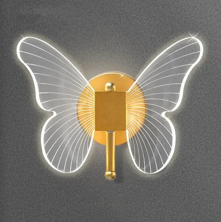 Butterfly Wall Lamp - Bedside Warm Decoration