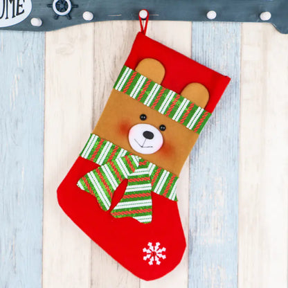 Festive Christmas Stocking Surprise Bag