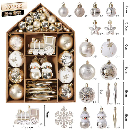 New Cross-Border Christmas Ornament Set – Festive Tree Decorations