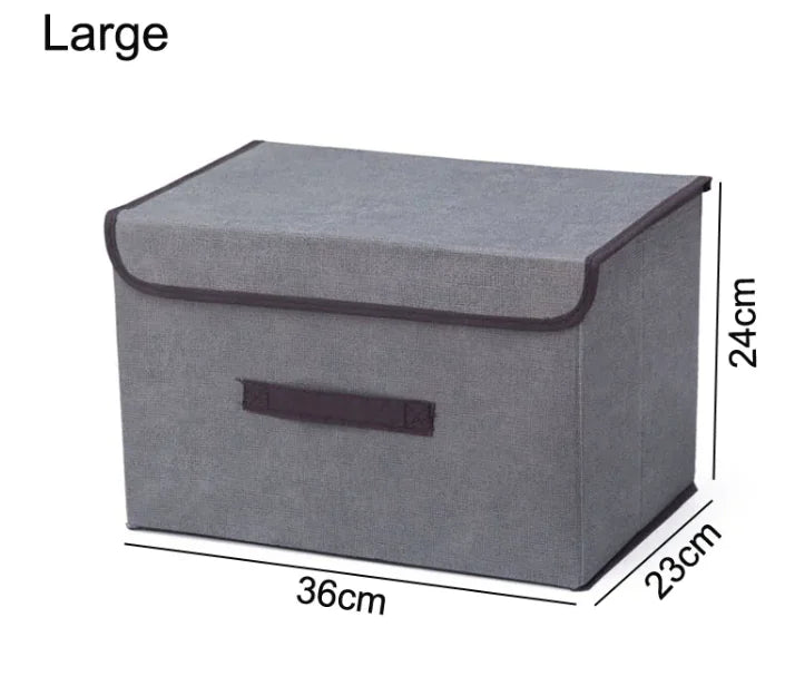 Foldable Storage Box – Durable Organizer for Clothes & Home
