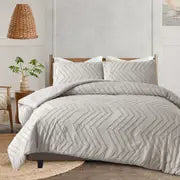 3-Piece Soft Brushed Duvet Cover Set – Cozy & Stylish Bedding