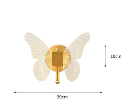 Butterfly Wall Lamp - Bedside Warm Decoration